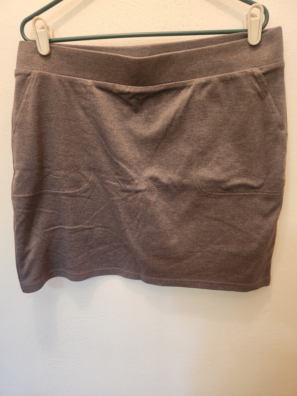 Croft & Barrow Gray Skort Size L